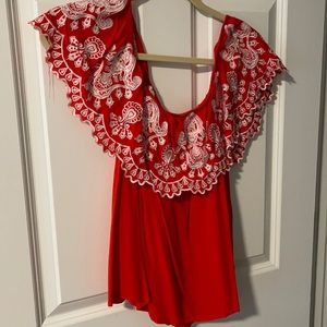 Off the shoulder top from Francesca’s